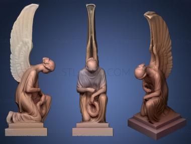 3D модель Скорбящий Ангел (STL)